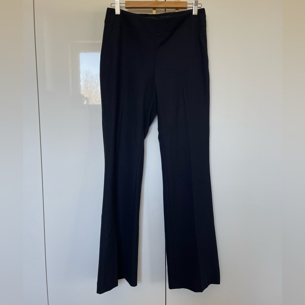 IRIS SETLAKWE flared dress trousers dark navy blue